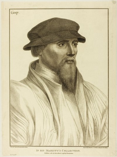 Sir John Gage by Francesco Bartolozzi