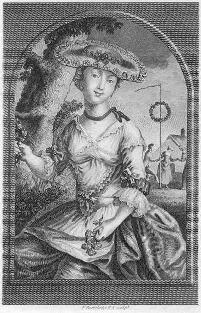 Young Woman, c1740-1810 by Francesco Bartolozzi