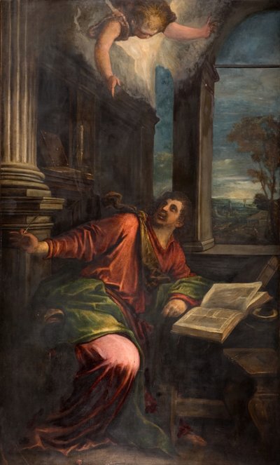 St John the Divine by Francesco Bassano the Younger