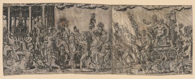 Bacchanalian Scene by Francesco Bertelli