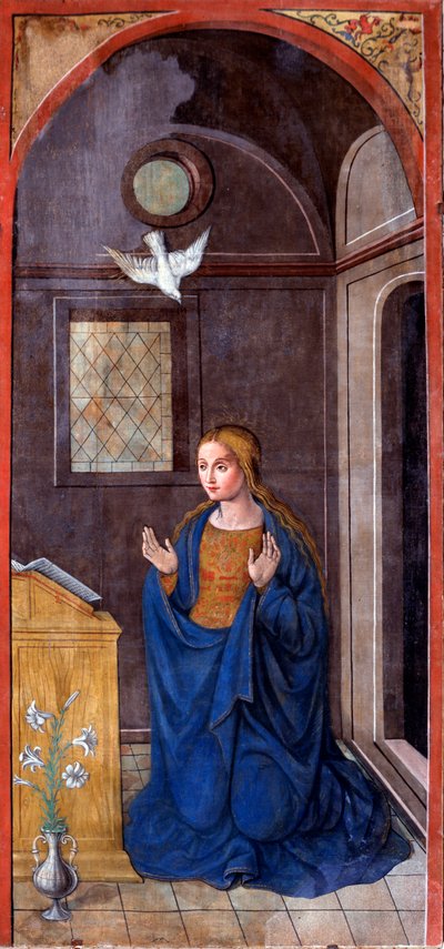 Annunciation: Mary by Francesco Brea