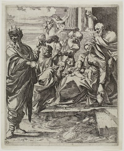 Adoration of the Magi by Francesco Brizio