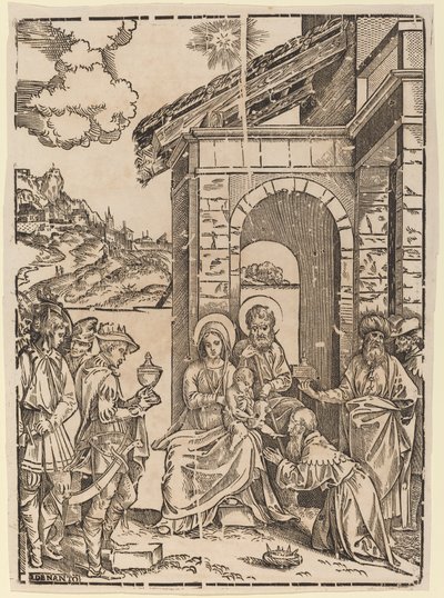The Adoration of the Magi by Francesco Denanto