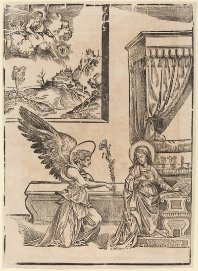 The Annunciation by Francesco Denanto
