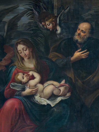 Adoration of the shepherds (detail) by Francesco Fabbrica