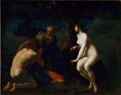 Adam and Eve by Francesco Furini