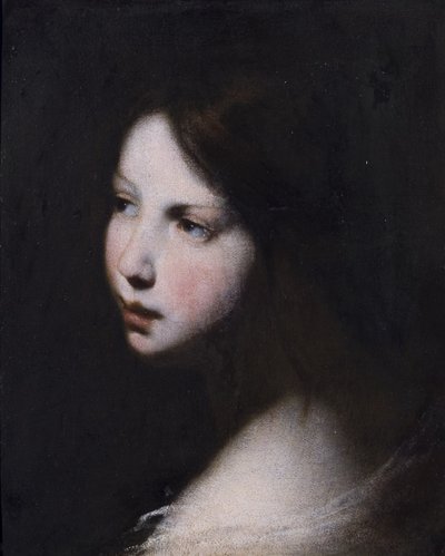 Head of a Girl, c.1640 by Francesco Furini