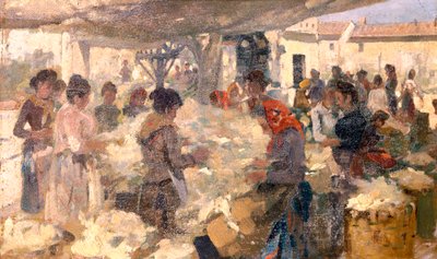 The wool seller by Francesco Gioli