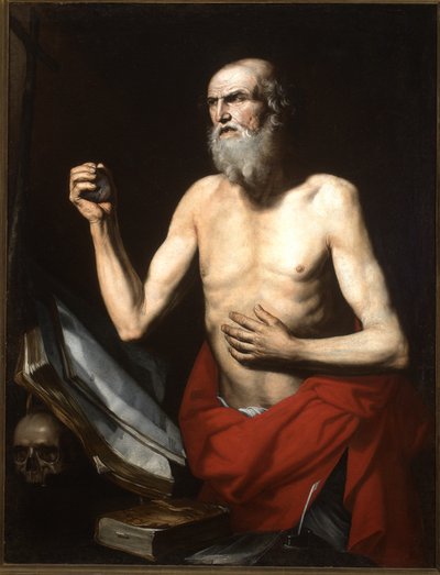 Saint Jerome the Penitent, c.1600 by Francesco Glielmo