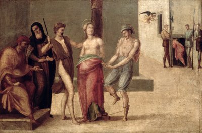 The Martyrdom of St. Agnes by Francesco Granacci