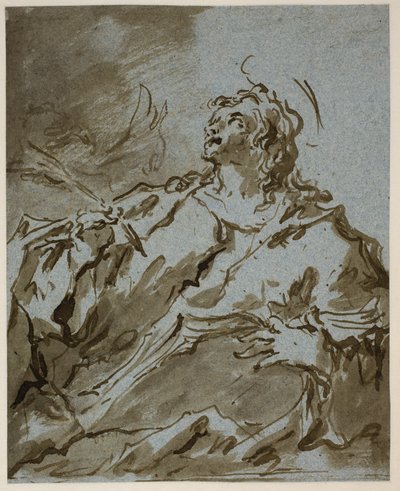 St John the Evangelist by Francesco Guardi