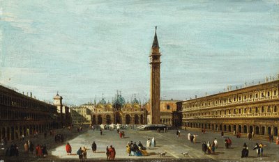The Piazza San Marco, Venice Looking East by Francesco Guardi