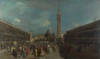 Venice, Piazza San Marco, c1760 by Francesco Guardi