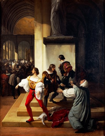 Conspiracy of Lampugnani by Francesco Hayez