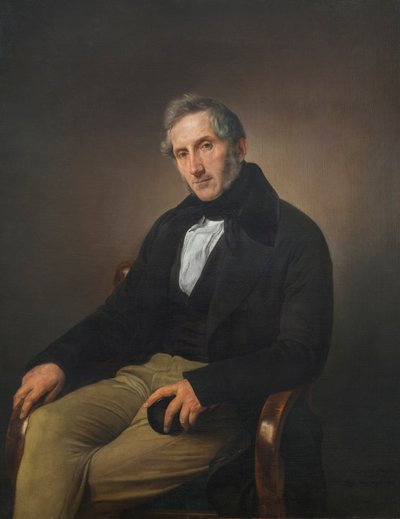 Portrait of Alessandro Manzoni by Francesco Hayez