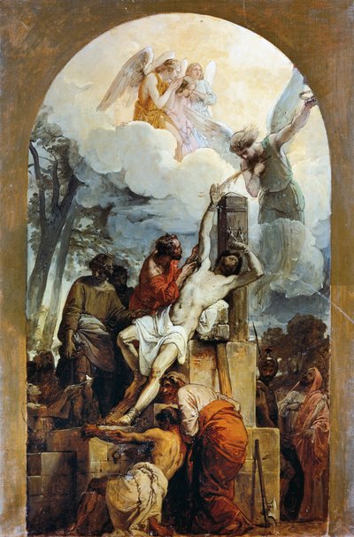 The Martyrdom of St Bartholomew by Francesco Hayez