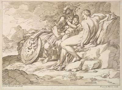 Venus, Mars, and Cupid by Francesco Lamarra