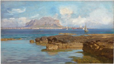 Monte Pellegrino, Palermo, Sicily by Francesco Lojacono