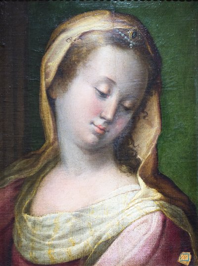 Head of Madonna by Francesco Longhi