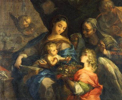 Holy Family by Francesco Mancini