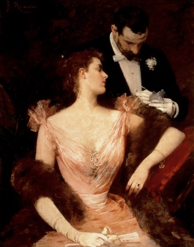 Invitation to the Waltz by Francesco Miralles Galaup
