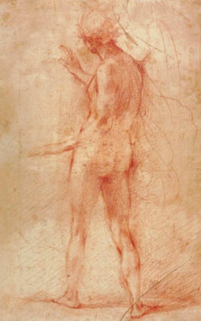 Standing Angel Seen from Behind by Francesco Montelatici