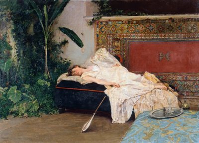 The Siesta by Francesco Netti