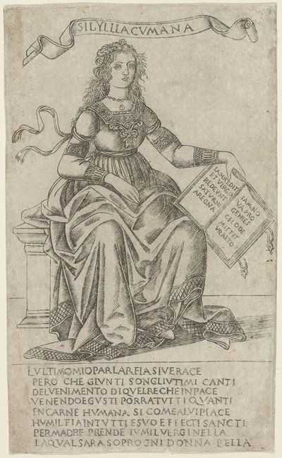 The Cumaean Sibyl by Francesco Rosselli