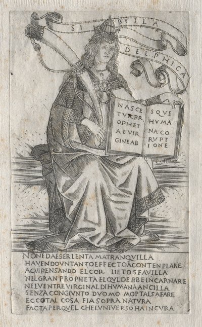 The Sibyls: The Delphian Sibyl by Francesco Rosselli