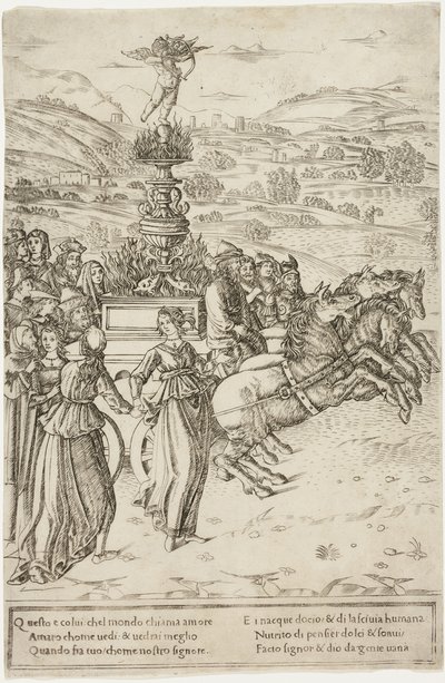 The Triumph of Love by Francesco Rosselli