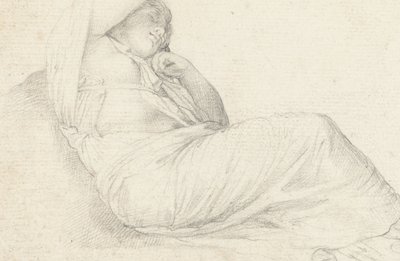 Sleeping Woman by Francesco Salviati