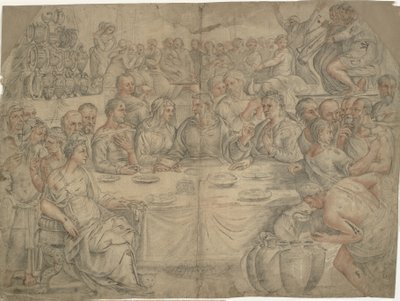The Marriage at Cana by Francesco Salviati