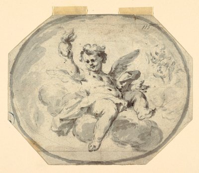 Design for a Painted Ceiling by Francesco Saverio Mergolo