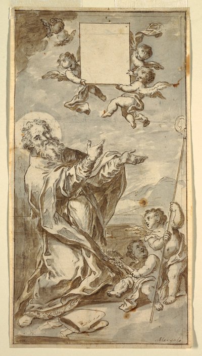 Image of St. Blaise by Francesco Saverio Mergolo