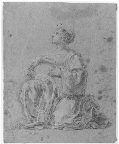 Kneeling Woman by Francesco Solimena