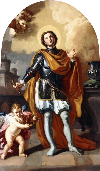 Saint Louis of France by Francesco Solimena