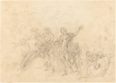 The Marriage of Bacchus and Ariadne by Francesco Solimena