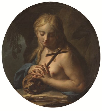 The Penitent Magdalene by Francesco Trevisani