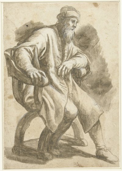 Man Seated in an Armchair by Francesco Vanni