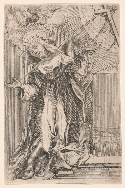 Saint Catherine of Siena Receiving the Stigmata by Francesco Vanni