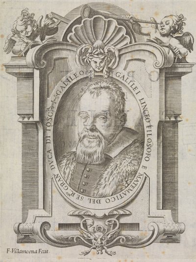 Galileo Galilei (1564-1642) by Francesco Villamena