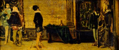 Before the Duel by Francesco Vinea