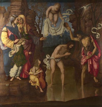 The Baptism of Christ, 1514 by Francesco Zaganelli