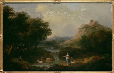 Landscape with Figures by Francesco Zuccarelli