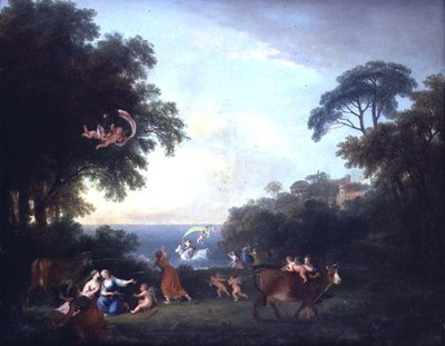 The Rape of Europa by Francesco Zuccarelli