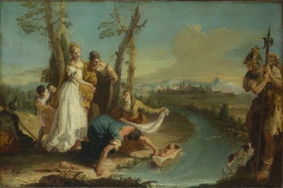 The Finding of Moses, after 1740 by Francesco Zugno