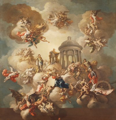 The glory of the Princes by Francesco de Mura