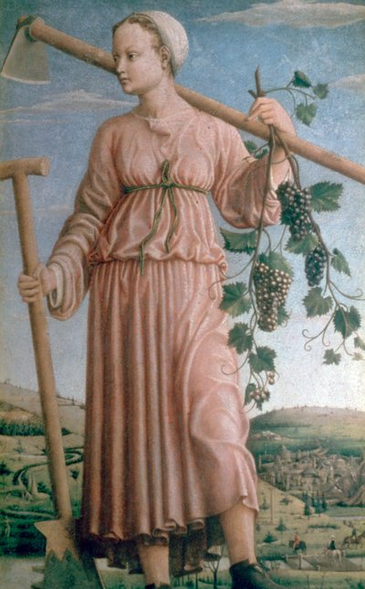 Allegory of Autumn by Francesco del Cossa