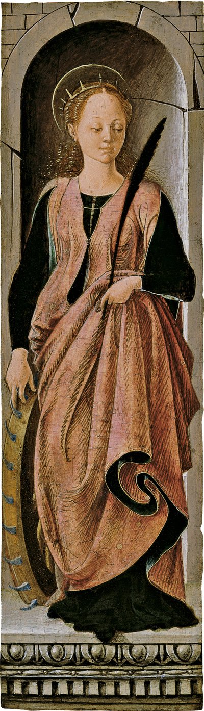 Saint Catherine by Francesco del Cossa