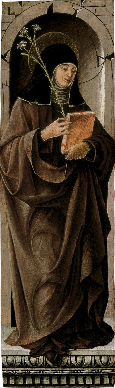 Saint Clare by Francesco del Cossa